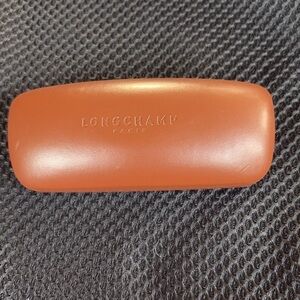 Longchamp Chocolate Brown Eyewear Case - Unisex